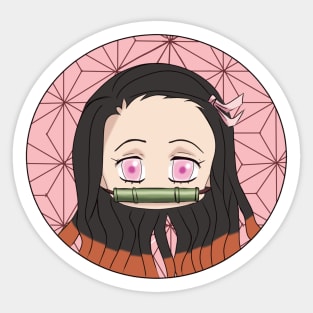 Chibi Nezuko Sticker